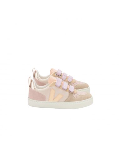 VEJA V10 VELCRO BEIGE