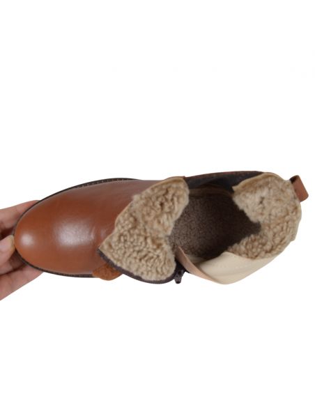 BEBERLIS CERVINO FOURRE COGNAC