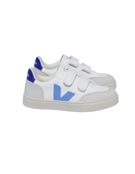VEJA V12 VELCRO WIT