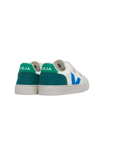 VEJA V12 BLANC BLEU VERT
