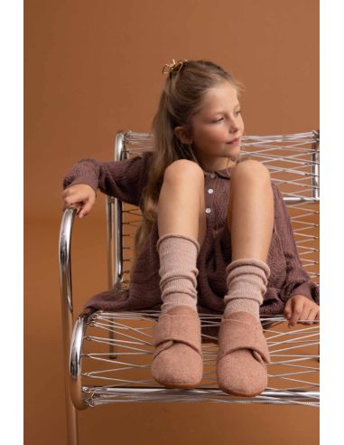 BISGAARD CASUAL WOOL ROSE