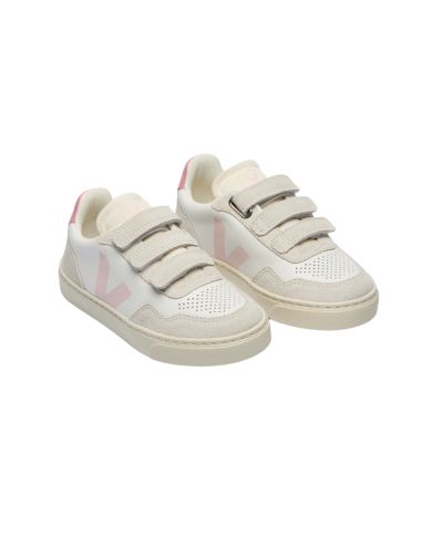 VEJA V90 BLANC ROSE FUCHSIA