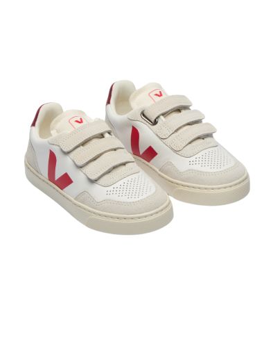 VEJA V90 BLANC ROUGE BORDEAUX
