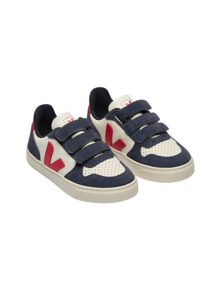 VEJA V10 BLAUW ROOD