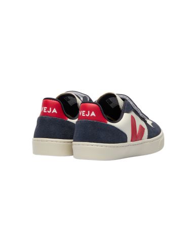 VEJA V10 BLAUW ROOD
