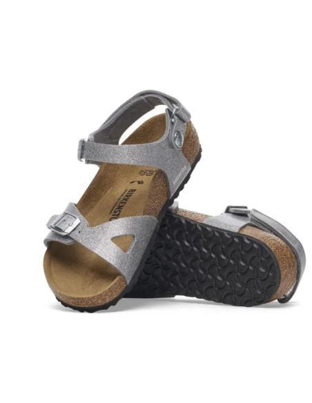 BIRKENSTOCK RIO ARGENT