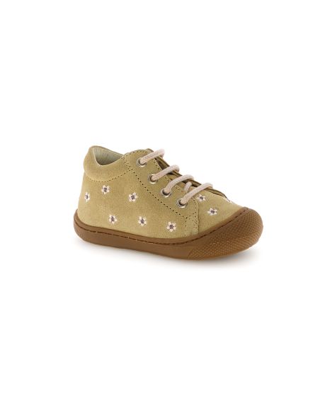 NATURINO COCOON EMBR. DAISIES BEIGE NATURINO COCOON EMBR. DAISIES BEIGE