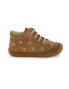 NATURINO COCOON EMBR. DAISIES COGNAC