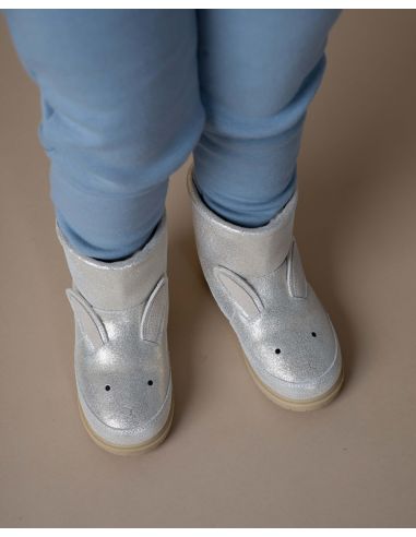 DONSJE XELLY BOOTS BUNNY ZILVER