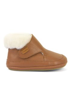 FRODDO BAREFOOT FURRY WALKERS COGNAC