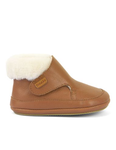 FRODDO BAREFOOT FURRY WALKERS COGNAC
