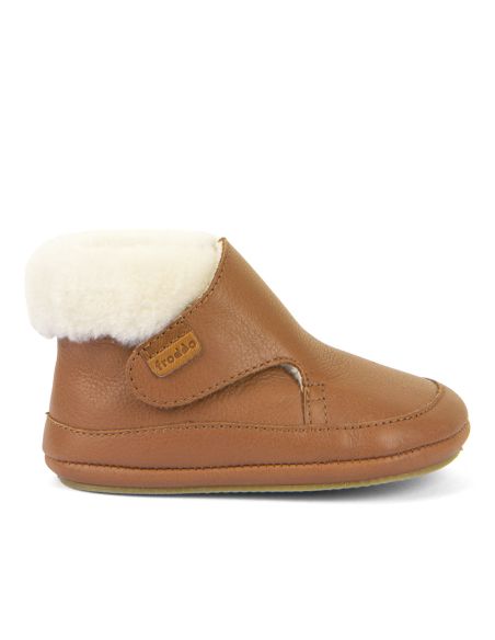 FRODDO BAREFOOT FURRY WALKERS COGNAC