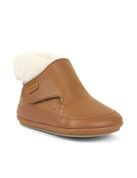 FRODDO BAREFOOT FURRY WALKERS COGNAC