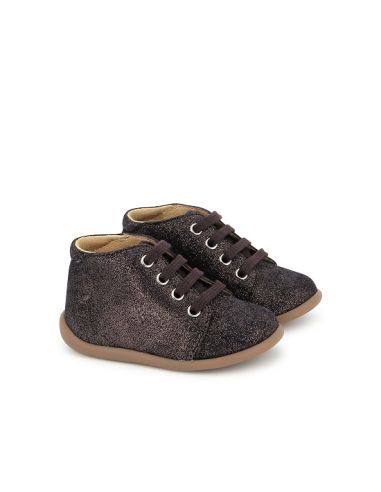 POM D'API STAND UP BOTTINE BRONZE