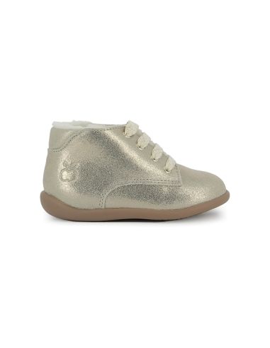 POM D'API STAND UP DERBY FUR GOLD