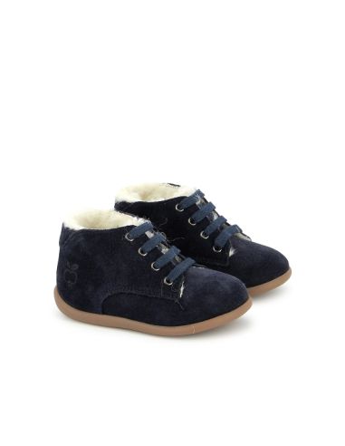 POM D'API STAND-UP DERBY FUR BLAUW