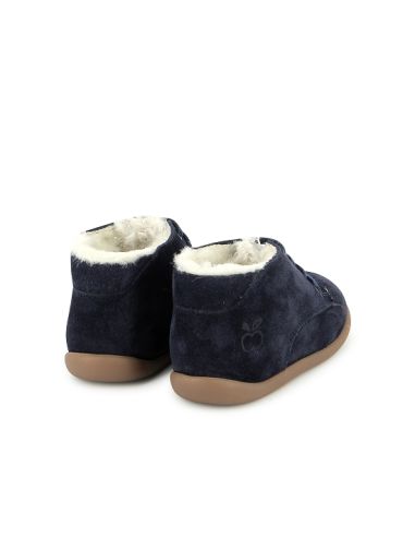 POM D'API STAND-UP DERBY FUR BLUE