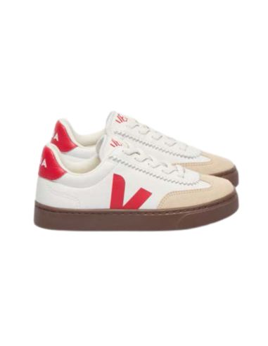 VEJA VOLLEY WHITE RED