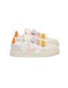 VEJA V90 BLANC ORANGE ROSE