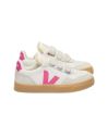 VEJA V90 BLANC FUCHSIA