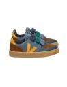 VEJA V10 BLEU MARRON