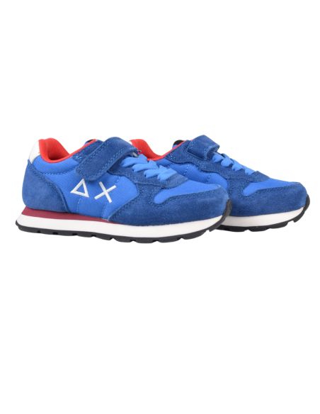 SUN 68 BOY'S TOM SOLID KID BLAUW ROOD