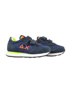 SUN 68 BOY'S TOM FLUO BABY (LOGO ORANGE) BLAUW 2