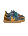 VEJA V10 BLEU MARRON