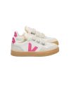 VEJA V90 BLANC FUCHSIA