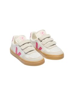 VEJA V90 BLANC FUCHSIA 2