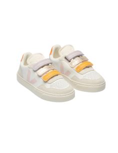 VEJA V90 BLANC ORANGE ROSE 2