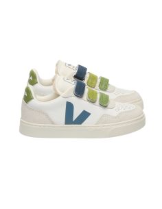 VEJA V90WHITE BLUE