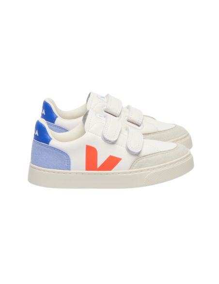 VEJA V12 BLANC ORANGE CIEL