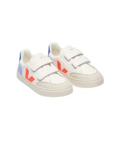 VEJA V12WHITE ORANGE 2