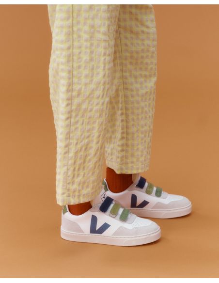 VEJA V90 BLANC BLEU VERT