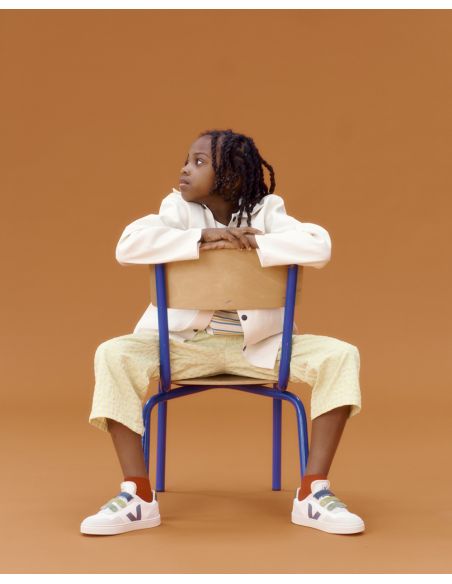 VEJA V90 BLANC BLEU VERT