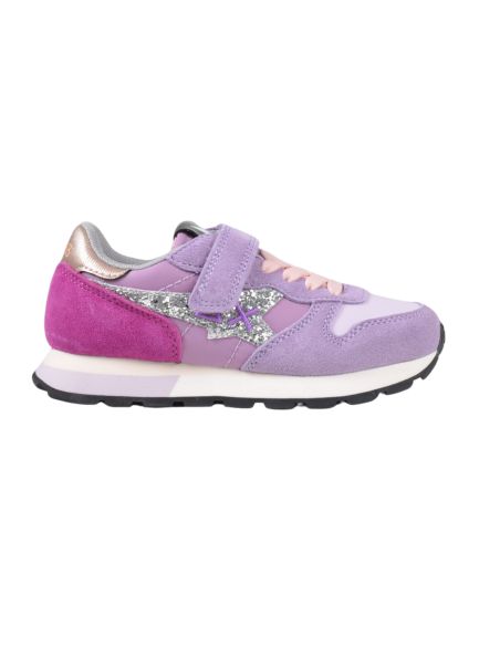SUN 68 GIRL'S STARGIRL GLITTER LOGO KID LILAS