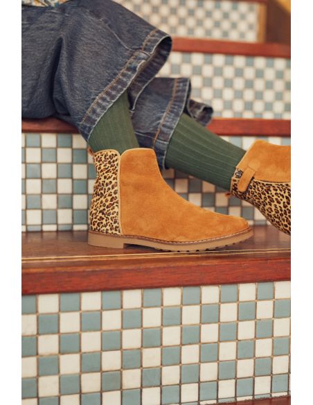 POM D'API TRIP BACK COGNAC LEOPARD