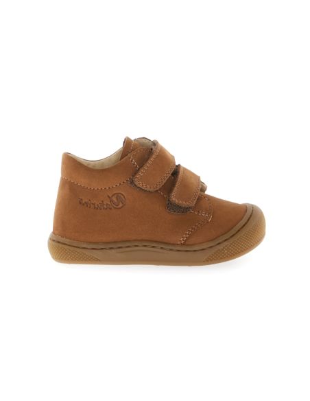 NATURINO COCOON WIDE VL NUBUCK COGNAC