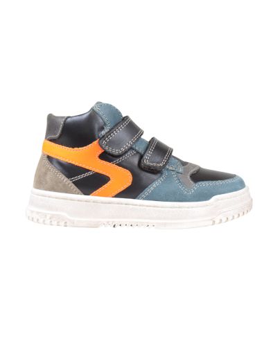 BABYBOTTE KADET VELCRO NOIR BLEU