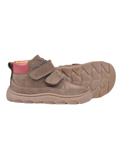 BABYBOTTE ALPES VELCRO BROWN