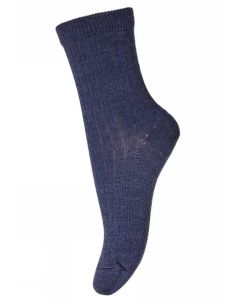 MP WOOL RIB SOCKS DENIM 2