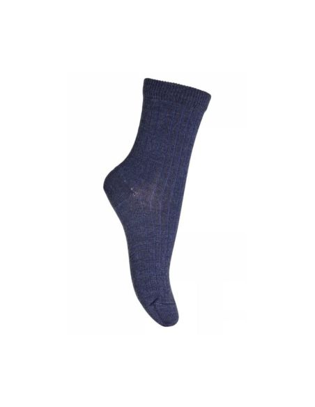 MP WOOL RIB SOCKS DENIM