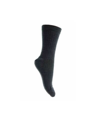 MP WOOL RIB SOCKS GRIS