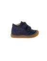 NATURINO COCOON WIDE VL NUBUCK BLEU