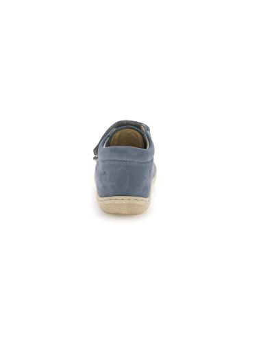 NATURINO COCOON VL SA NUBUCK BLAUW