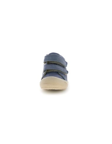 NATURINO COCOON VL SA NUBUCK BLEU