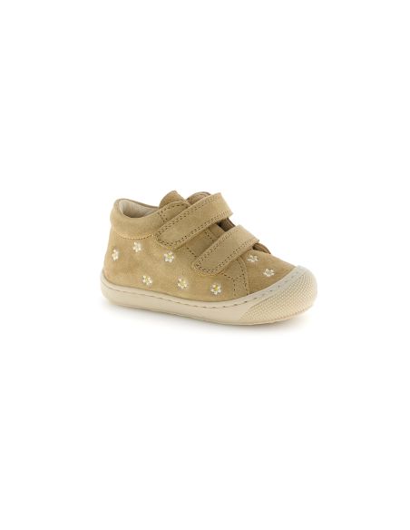 NATURINO COCOON VL SA EMBR. DAISIES BEIGE