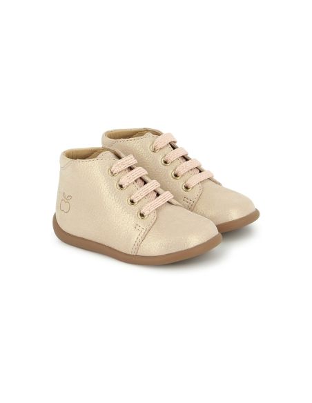 POM D'API STAND UP BOTTINE ROSE CLAIR