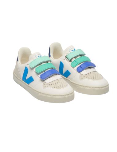 VEJA V10 WHITE BLUE